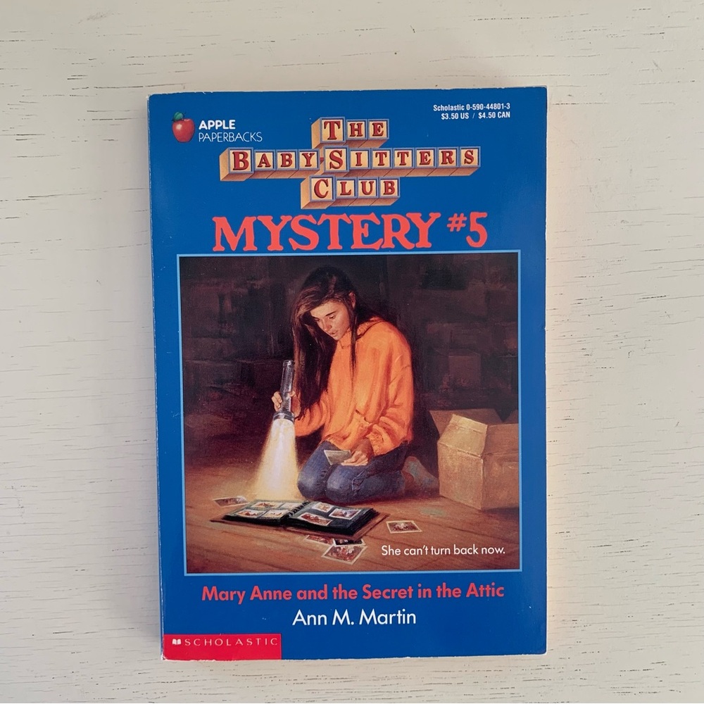 Bundle Sale / 2 for $15 - The Baby-Sitters Club Mystery #5 Secret in the Attic
